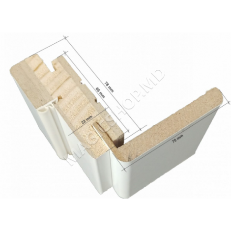 Usa email alb Retro FS 90x200 cm